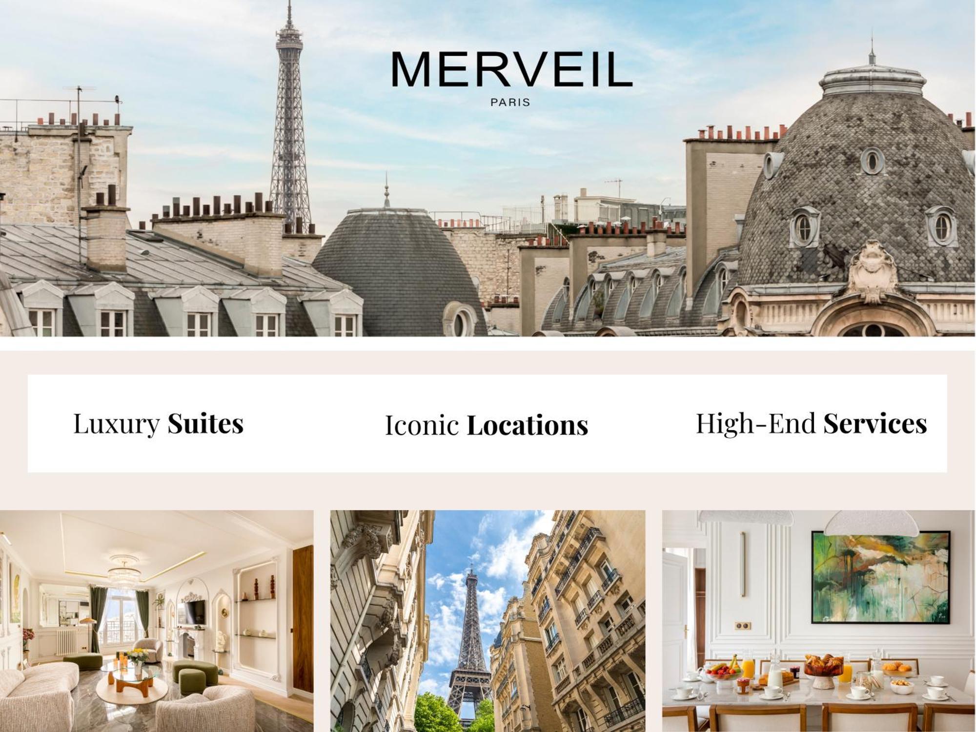 Merveil - Luxury Suite - Tour Eiffel - Bac II Paris Luaran gambar